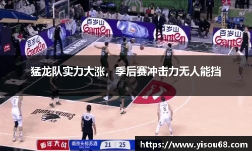 猛龙队实力大涨，季后赛冲击力无人能挡